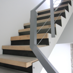 Escalier suspendu : conception et installation pour une apparence moderne et aérienne Meudon